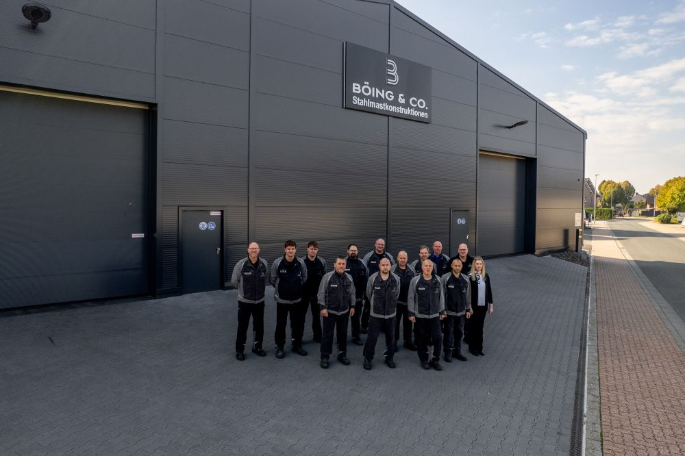 Teamfoto von Böing & Co