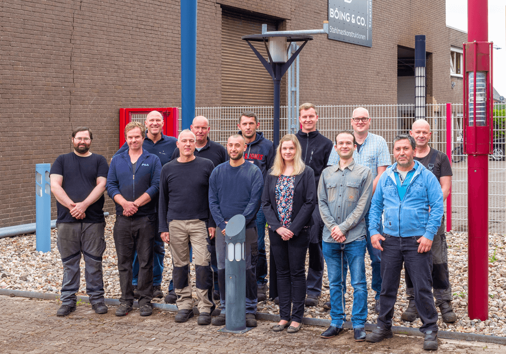 Unser Team Teamfoto von Böing & Co